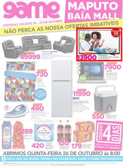 Game Mozambique : Maputo Opening (26 Oct - 29 Oct 2017), page 1