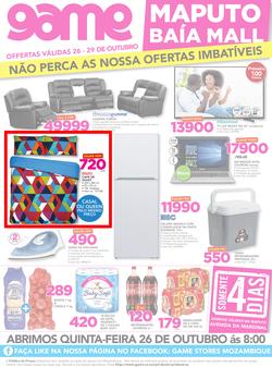 Game Mozambique : Maputo Opening (26 Oct - 29 Oct 2017), page 1