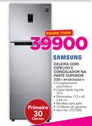 Samsung 330ltr Geleira Com Espelho E Congelador Na Parte Superior RT32K5502S8 F