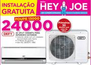 Defy AC Split 12000BTU Para Interior E Exterior