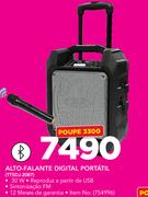 Alto-Falante Digital Portátil TTSDJ-20BT
