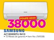 Samsung AC18000BTU R410