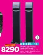 Telefunken Sistema De Coluna Tower TTS-1002RUF