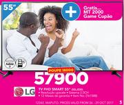 LG 55" Smart FHD TV 55LJ550 + MT 2000 Game Cupao