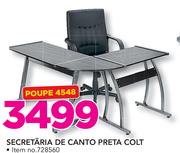 Secretaria De Canto Preta Colt