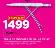 Mainstays Tabua De Engomar Em Malha 15" 48"
