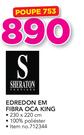 Sheraton Textiles Edredon Em Fibra Oca King Including 2 Matching Pillowcases