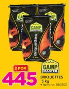 Camp Master Briquettes-3 x 5kg