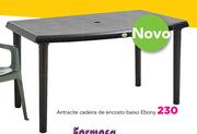 Antracite Ebony Cadeira De Encosto Baixo