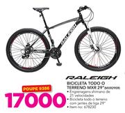 Raleigh Bicicleta Todo O Terreno MXR 29" MXR29ER