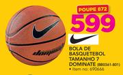 Bola De Basquetebol Tamanho 7 Dominate BB0361-801