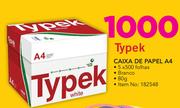 Typek Caixa De Papel A4