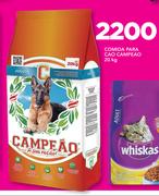 Comida para Cão Campeão-20Kg
