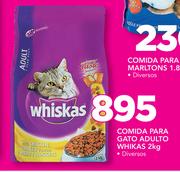 Comida para gato Adulto Whiskas-2Kg