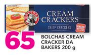 Bolchas Cream Cracker Da Bakers-200g