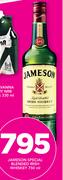 Jameson Special Blended Irish Whisky-750ml