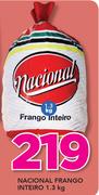 Nacional Frango Inteiro-1.3Kg