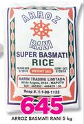 Arroz Basmati Rani-5Kg