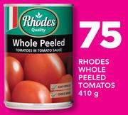 Rhodes Whole Peeled Tomatoes-410g