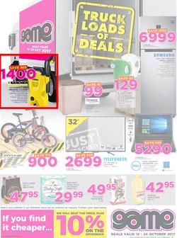 Game Namibia : Windhoek Truck Loads Of Deals (12 Oct - 24 Oct 2017), page 1