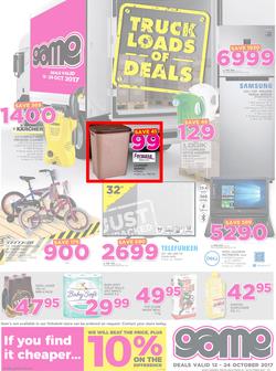 Game Namibia : Windhoek Truck Loads Of Deals (12 Oct - 24 Oct 2017), page 1