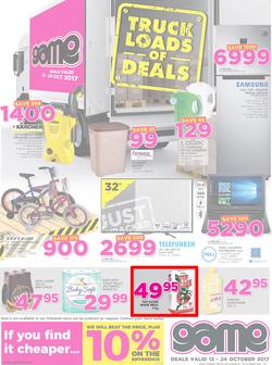Game Namibia : Windhoek Truck Loads Of Deals (12 Oct - 24 Oct 2017), page 1