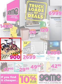 Game Namibia : Windhoek Truck Loads Of Deals (12 Oct - 24 Oct 2017), page 1