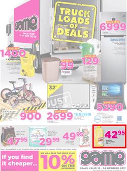 Game Namibia : Windhoek Truck Loads Of Deals (12 Oct - 24 Oct 2017), page 1