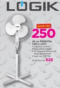 Logik 45cm Floor Fan