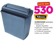 Fellowes Shredder