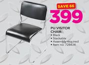 PU Visitor Chair