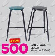 Bar Stool Black-For 2