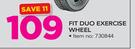 Everlast Fit Duo Exercise Wheel