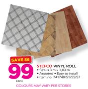 Stefco Vinyl Roll 3m x 1.83m-Each