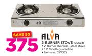 Alva 2-Burner Stove(GCS04)
