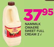 Nammilk Omaere Sweet Full Cream-2ltr