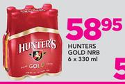 Hunters Gold NRB-6x330ml