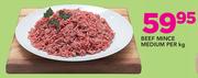 Beef Mince Medium-Per kg