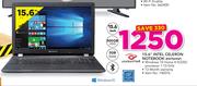 Packard Bell 15.6" Intel Celeron Notebook ENTE69AP