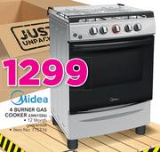 Midea 4 Burner Gas Cooker LM61026