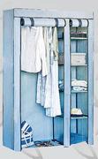 Mainstays 1 Shelf Wardrobe Grey