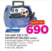 Tradeweld 160 AMP 220 V DC Invertor Welder W4090