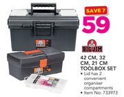 Big Jim 42cm, 32cm, 21cm Toolbox Set