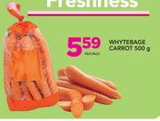 Whytebage carrot-500g Per Pack