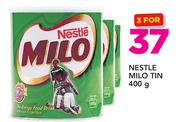 Nestle Milo Tin-3 x 400g