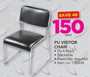 PU Visitor Chair-Each
