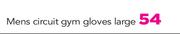 Mens Circuit Gym Gloves Large