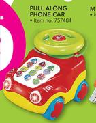 Spark Pull Along Phone Car-Each