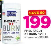 USN Phedracut XT Burn-120's