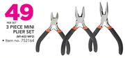 Stramm 3 Piece Mini Plier Set M1403 MP2-Per Set